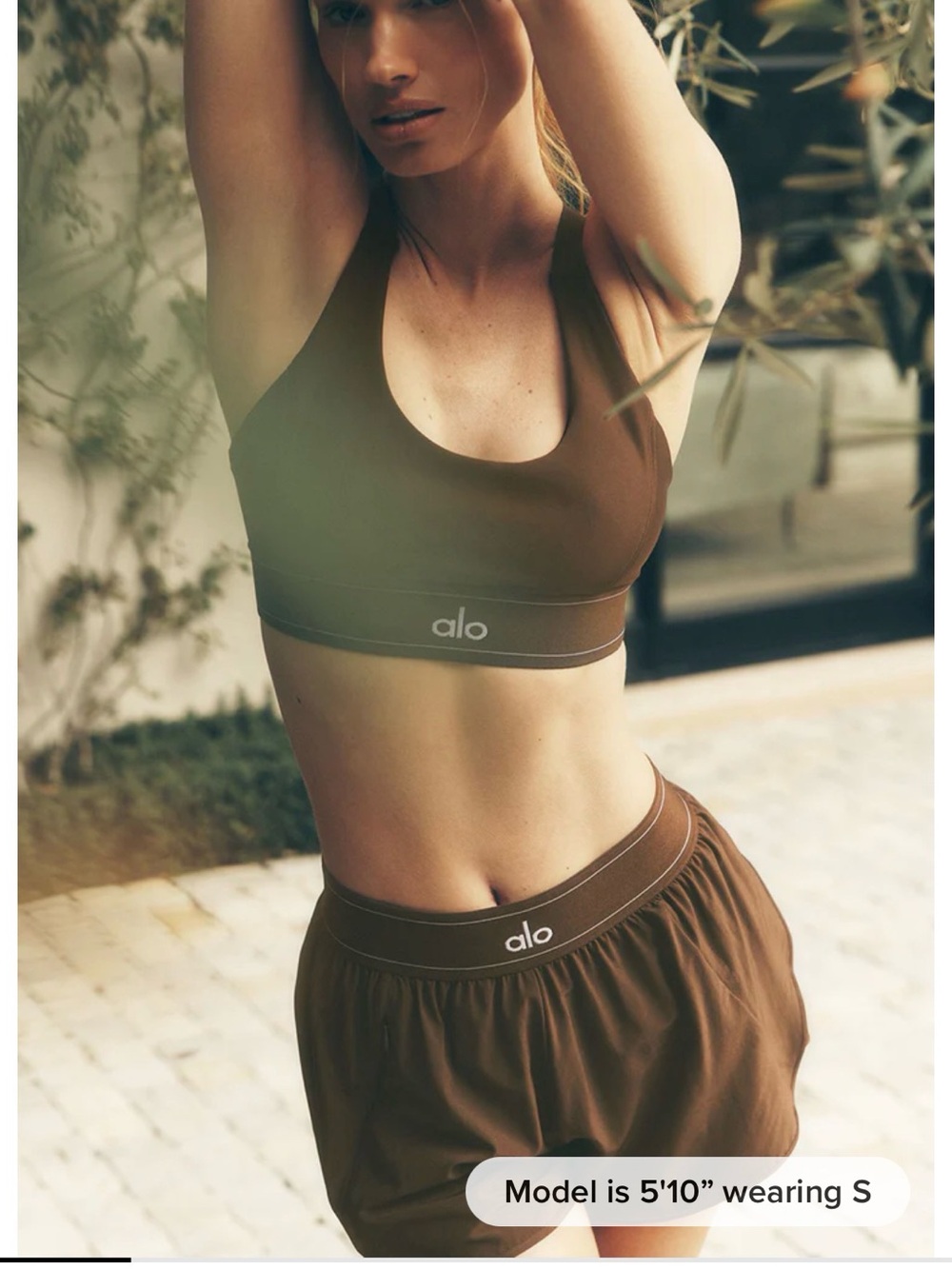 Alo Airlift Suit Up Bra - Espresso